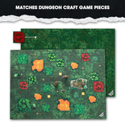 Dungeon Craft: Battlemaps - Jungle Floor Pack Tabletop RPGs 1985 Games