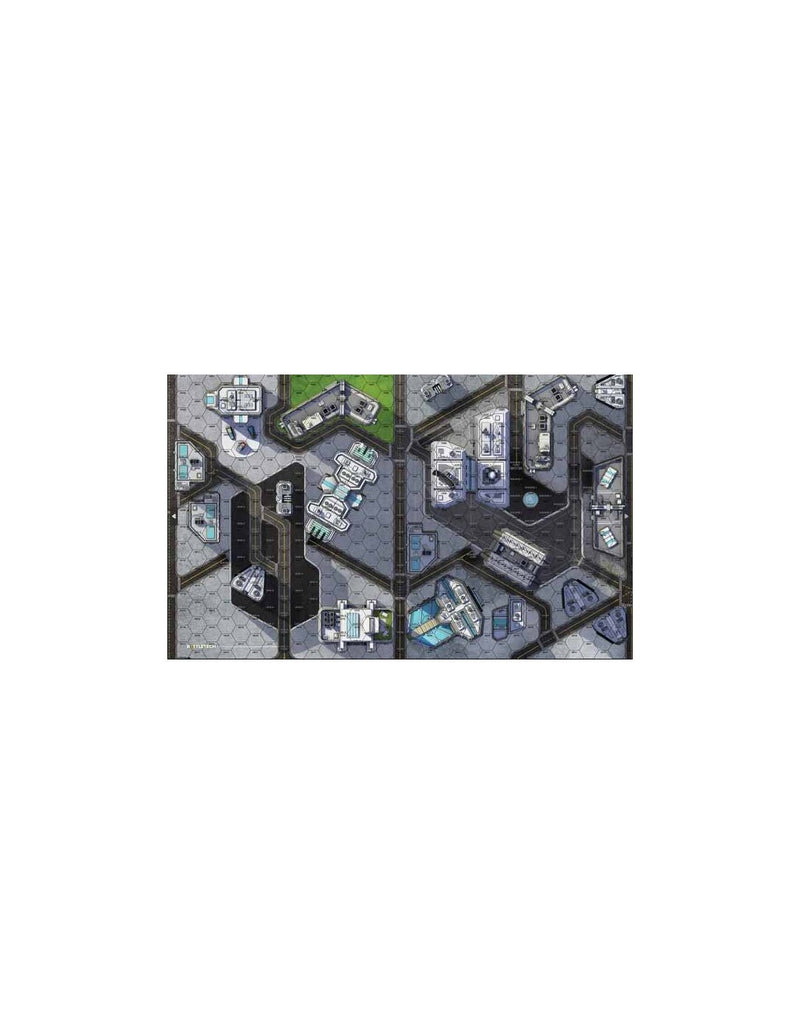 BattleTech: Battle Mat - City: HPG Heliport Gaming Mat Catalyst Game Labs