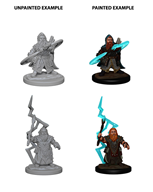 Pathfinder Battles Miniatures: W4 Dwarf Male Sorcerer RPG Miniatures WizKids   