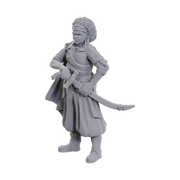 D&D Nolzur's Marvelous Miniatures: W23 Ansalon Human Rogue Unpainted Miniatures WizKids