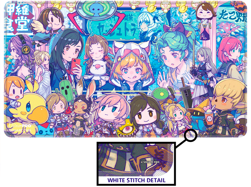 Ultra Pro: White Stitched Playmat - "#Sqkawaii Sounds" FF Playmats Ultra Pro