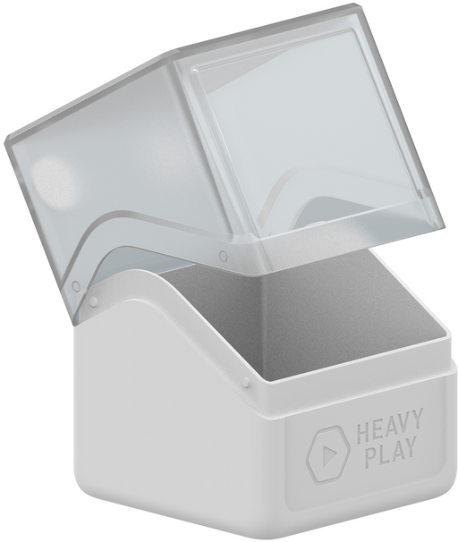 Heavy Play: RFG Deck Box 100 DS - "Cleric White" Deck Boxes & Storage Heavy Play