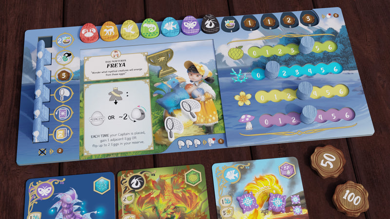 Wondrous Creatures: Upgraded Components Board Games Bad Comet