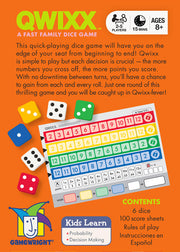 Qwixx Board Games Gamewright