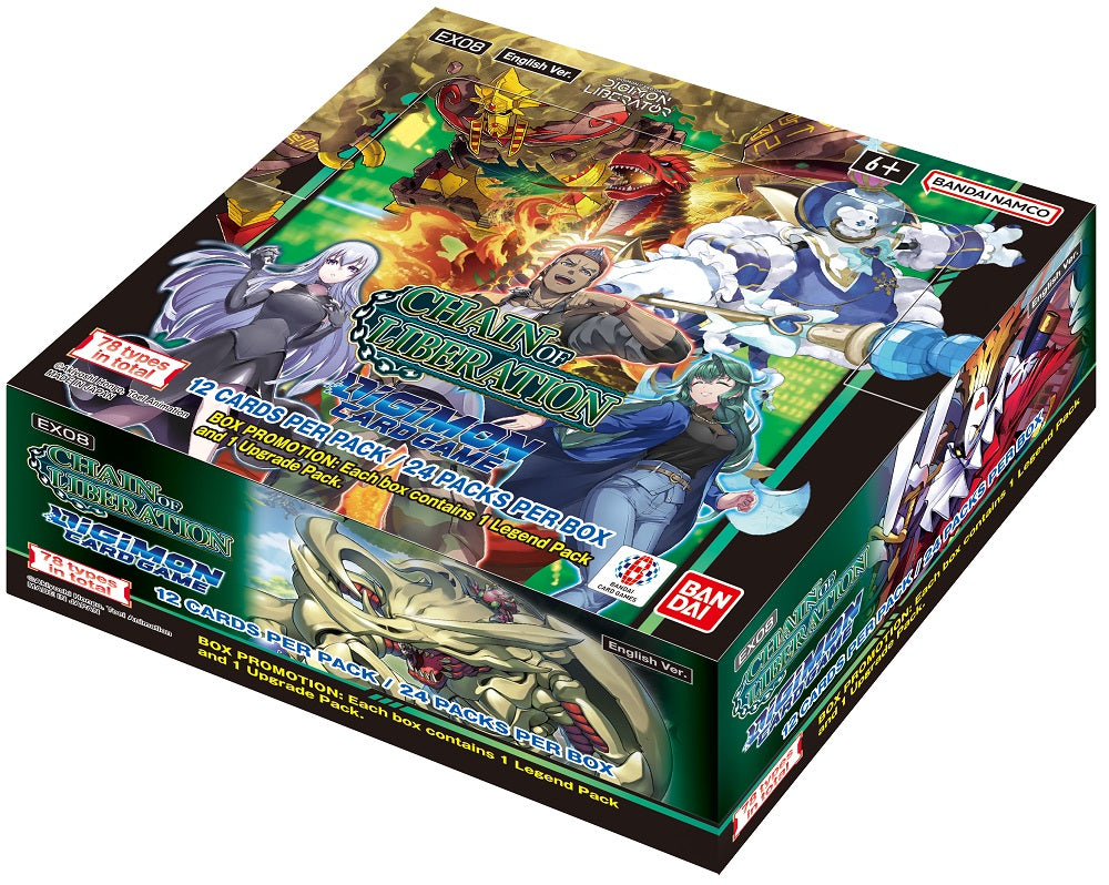 Digimon: Chain of Liberation - Booster Box [EX08] Digimon Sealed Bandai