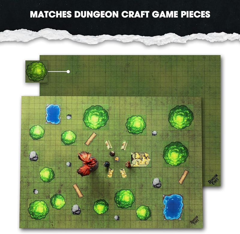 Dungeon Craft: Battlemaps - Grasslands Pack Tabletop RPGs 1985 Games