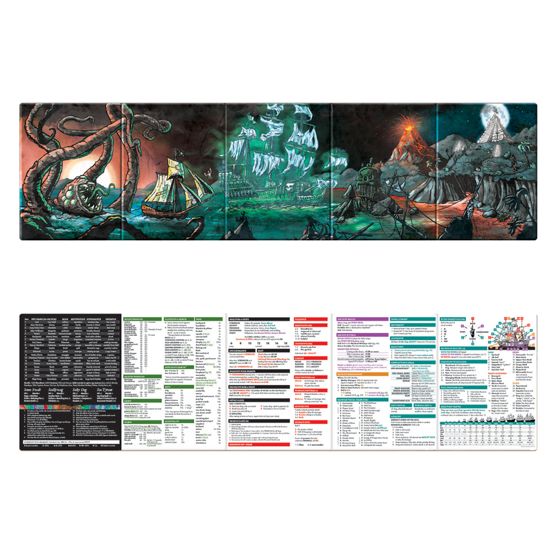 Pirate Borg RPG: GM Screen
