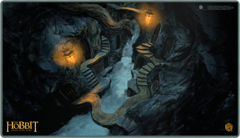 Ultimate Guard: Stitched Playmat - "Thranduil's Kingdom Concept Art" The Hobbit Playmats Ultimate Guard