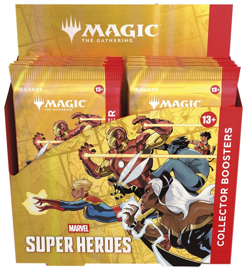 MTG Marvel Super Heroes - Collector Booster Box (Release Date: June 19) MTG Sealed Magic: The Gathering