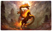Dragon Shield: Playmat + Tube - "Fire Horse" Lunar New Year Series Card Supplies & Accesories Dragon Shield