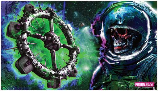 Plunderlust: Stitched Edge Playmat - "Revenant" Playmats Creature Curation