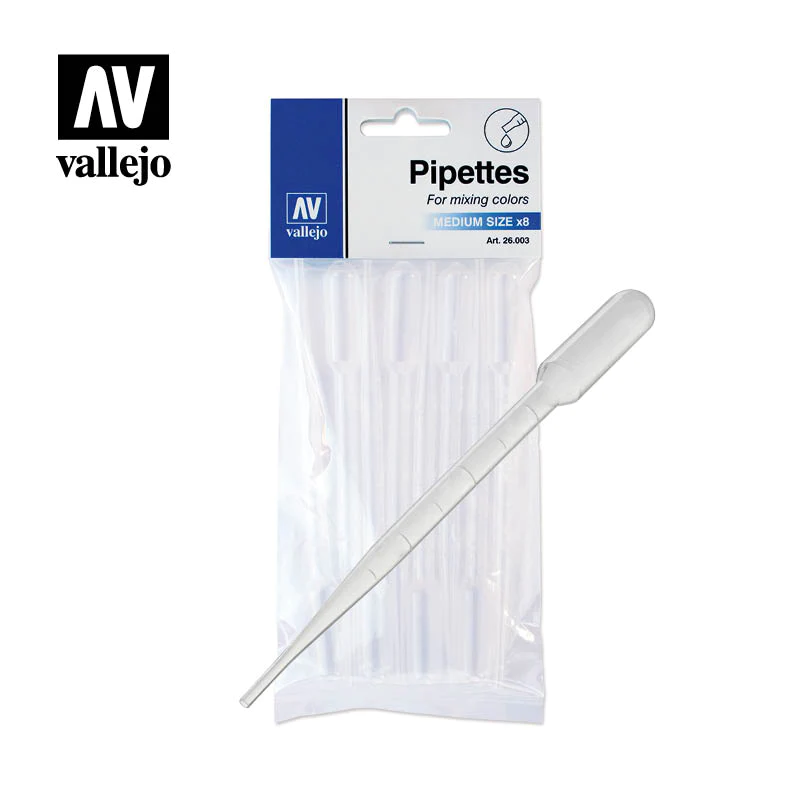 Vallejo: 26003 Medium Pipettes Model Paints Vallejo