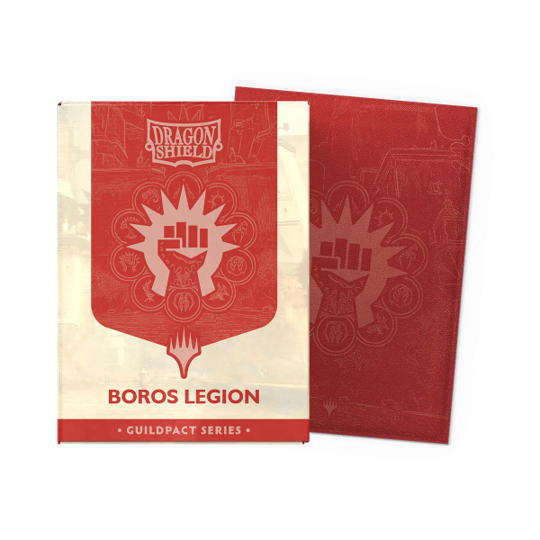 Dragon Shield: Dual Matte Art Sleeves - "Boros Legion" MTG Guildpact Series 100Ct Card Sleeves Dragon Shield