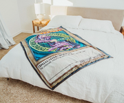 Fleece Throw Blanket: Yu-Gi-Oh! Dark Magician Card 45"x60" Toys & Plushes Toynk Toys