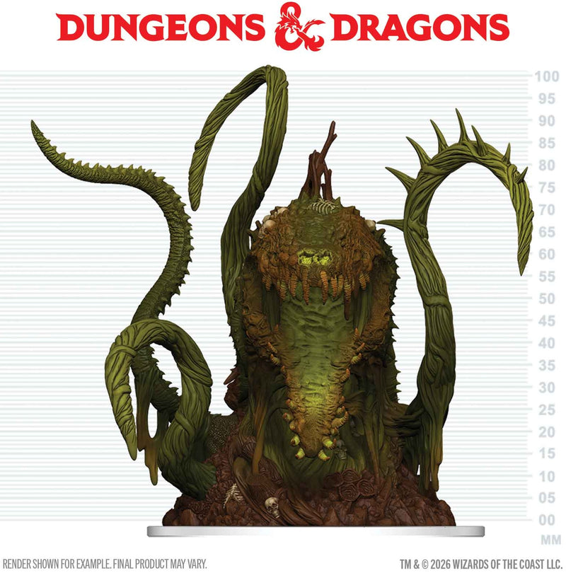 D&D Icons of the Realms: Premium Pre-painted Set - Spore of Moander (Huge)