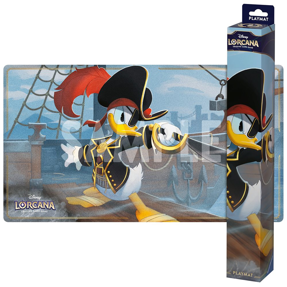 Disney Lorcana: Playmat "Donald Duck" Azurite Sea Card Supplies & Accesories Ravensburger   