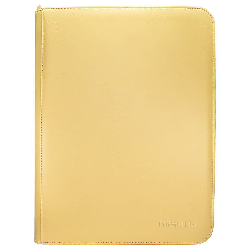 Ultra Pro: Pro Binder Vivid 9-Pocket Zippered Yellow Binders & Pages Ultra Pro