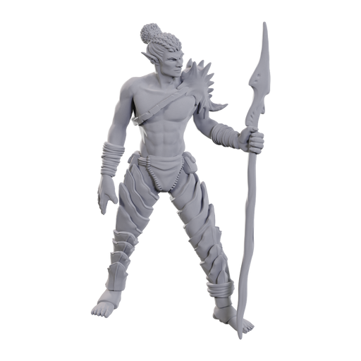 D&D Nolzur's Marvelous Miniatures: W23 Sea Elf Leader Unpainted Miniatures WizKids
