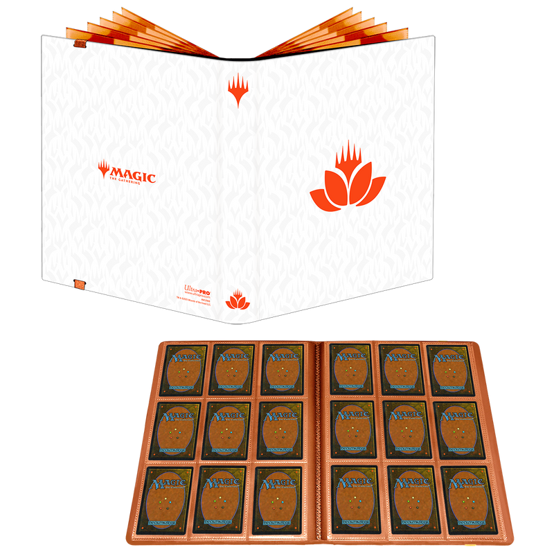 Ultra Pro: 9-Pocket Pro Binder - "Lotus" MTG Mana 8 Binders & Pages Ultra Pro