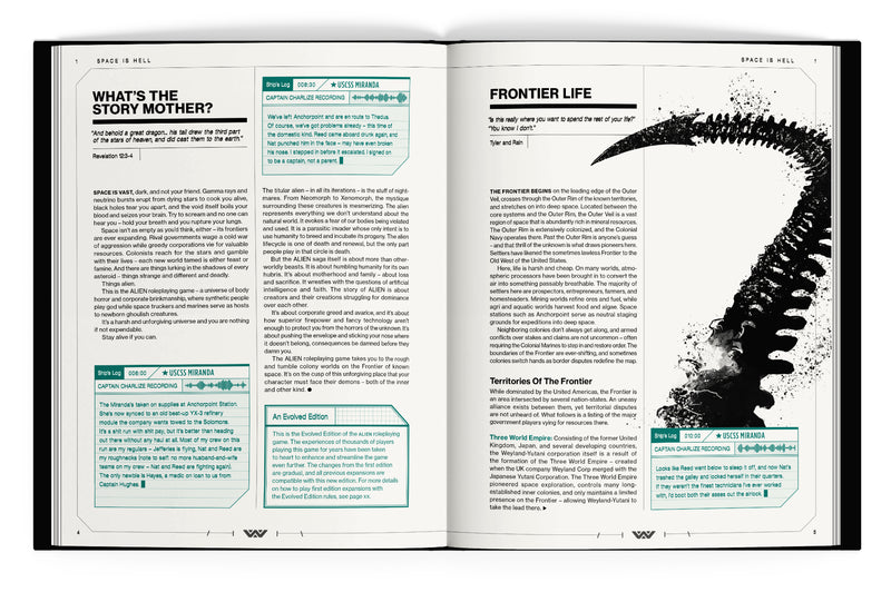 Alien RPG: Evolved Edition - Core Rulebook Tabletop RPGs Free League