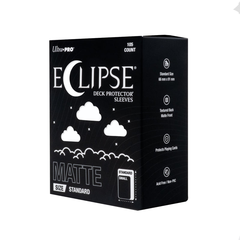 [PREORDER Q2] Ultra Pro: Eclipse Matte Sleeves - Arctic White 105Ct Card Sleeves Ultra Pro