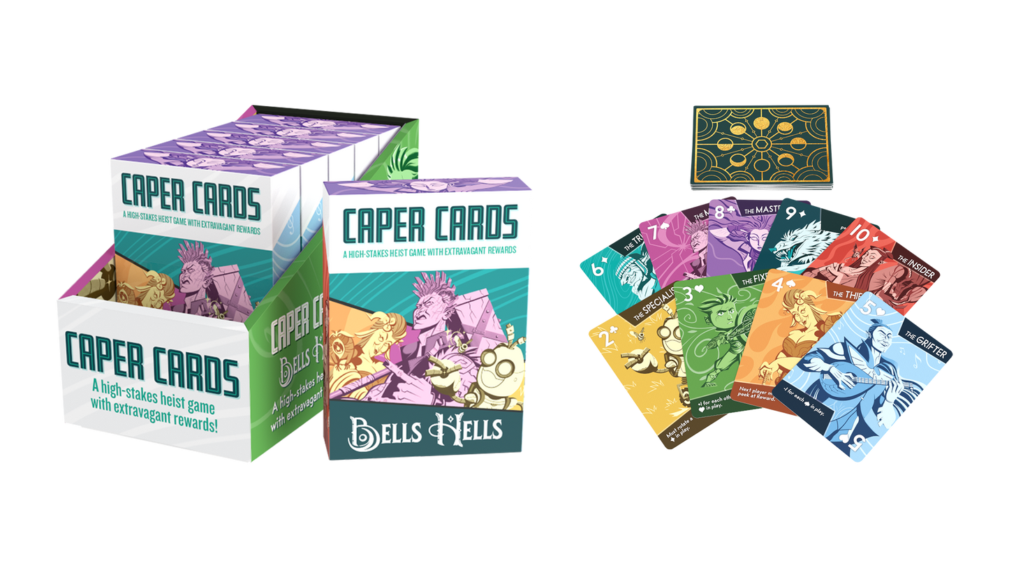 Critical Role: Caper Cards - Bells Hells Board Games Darrington Press   