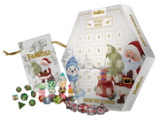 FanRoll: Advent Dice Calendar (2026) Board Games Metallic Dice Games