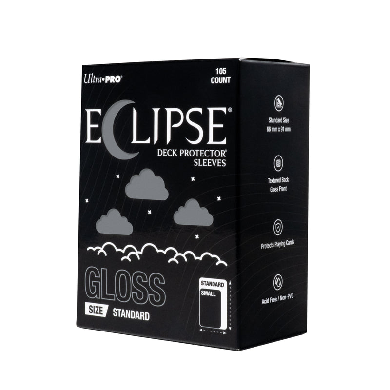 [PREORDER Q2] Ultra Pro: Eclipse Gloss Sleeves - Smoke Grey 105Ct Card Sleeves Ultra Pro