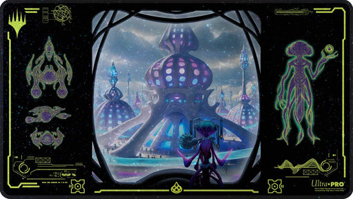 Ultra Pro: Holofoil Playmat - "The Illvoi Bloom" MTG Edge of Eternities Playmats Ultra Pro