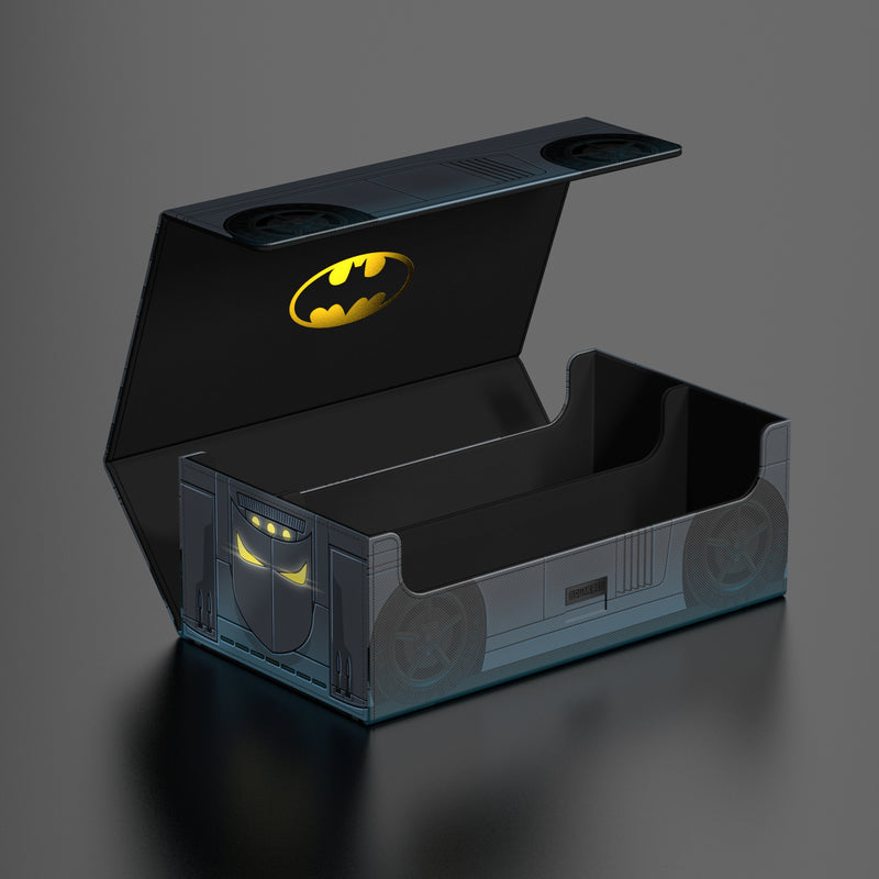 Ultimate Guard: Squaroes Collector Case 1000+ - "Batmobile" DC Batman Gotham City Card Supplies & Accesories Ultimate Guard