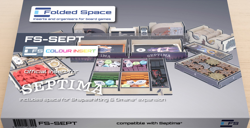 Folded Space: Board Game Organizer - Septima Board Game Organizer Folded Space