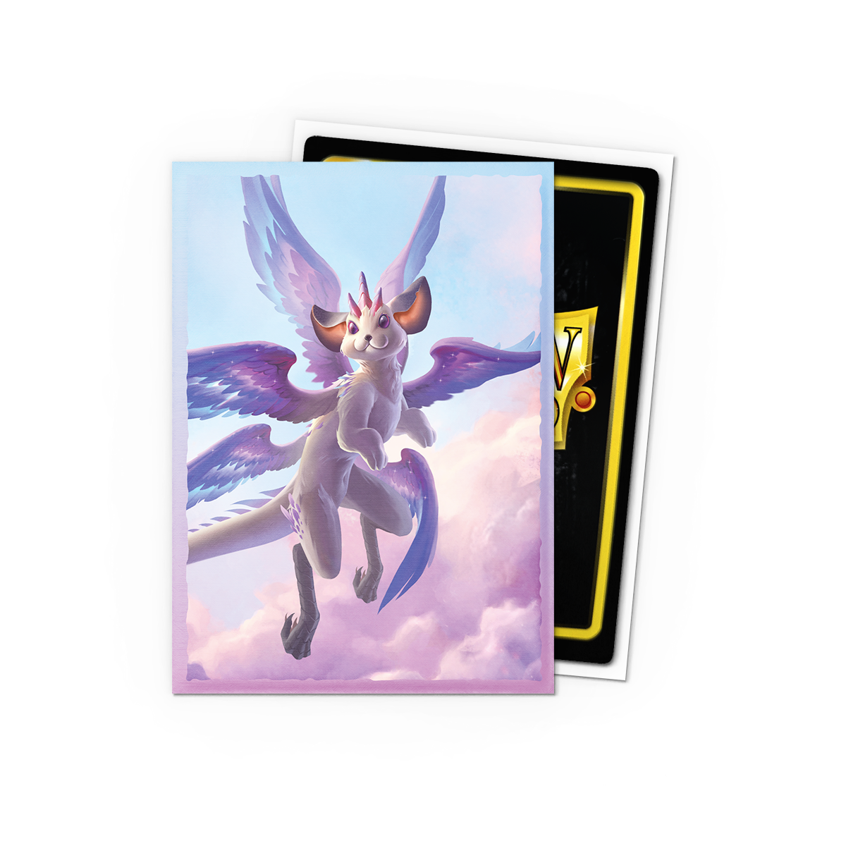 Dragon Shield: Brushed Art Sleeves - "The Whiskerwing" Spirit Animal Dragons 100Ct Card Sleeves Dragon Shield