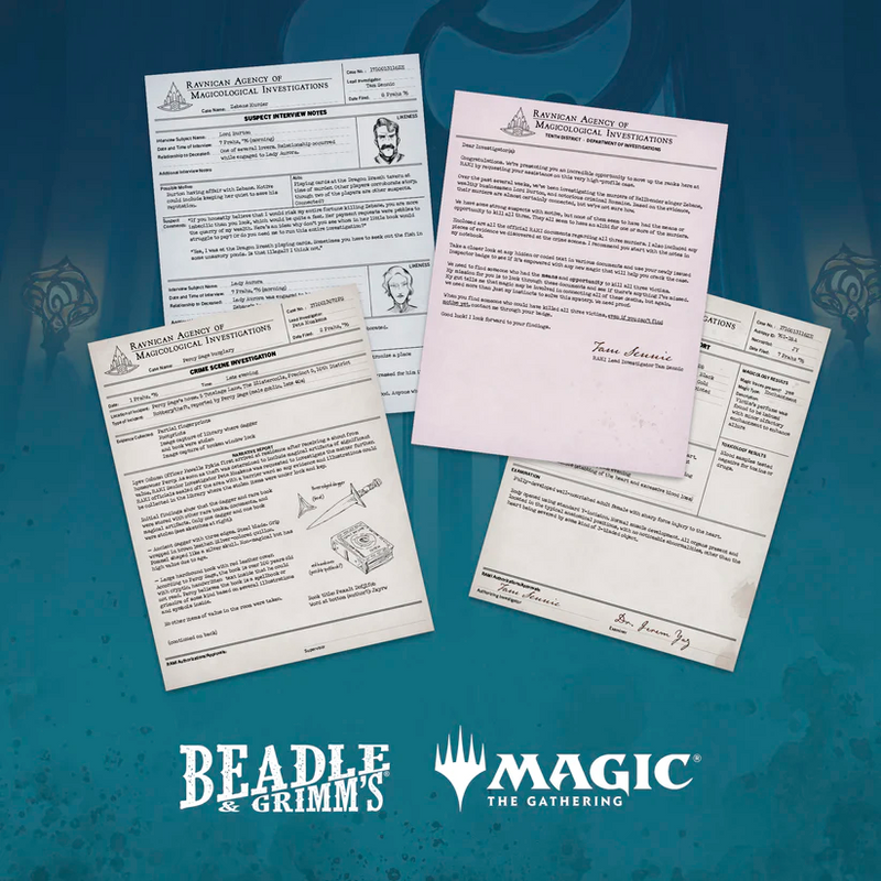 Murders at Karlov Manor: The Case of the Three Blade Knife Board Games Beadle & Grimm's   