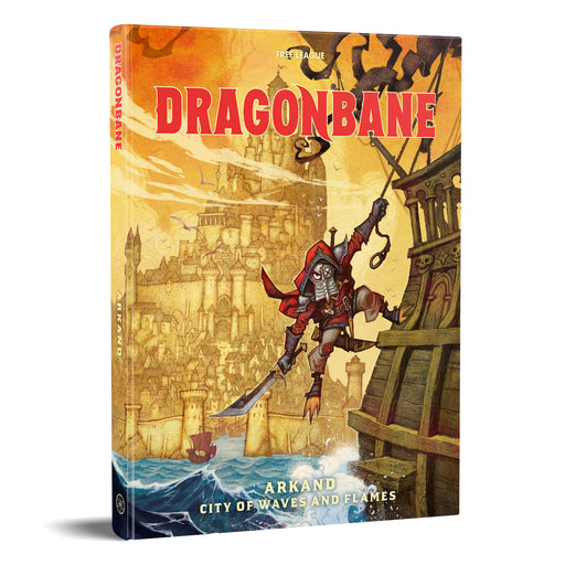 Dragonbane RPG: Arkand City of Waves and Flames Tabletop RPGs Free League