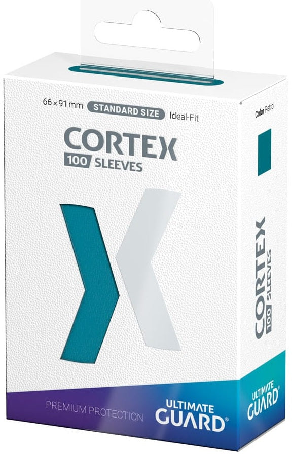 Ultimate Guard - 100ct Cortex Sleeves Std Size Petrol Card Sleeves Ultimate Guard