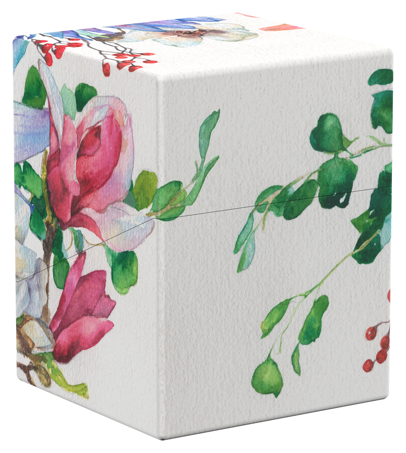 Ultimate Guard: Boulder 100+ - "Lotus Bloom" Floral Places Deck Boxes & Storage Ultimate Guard