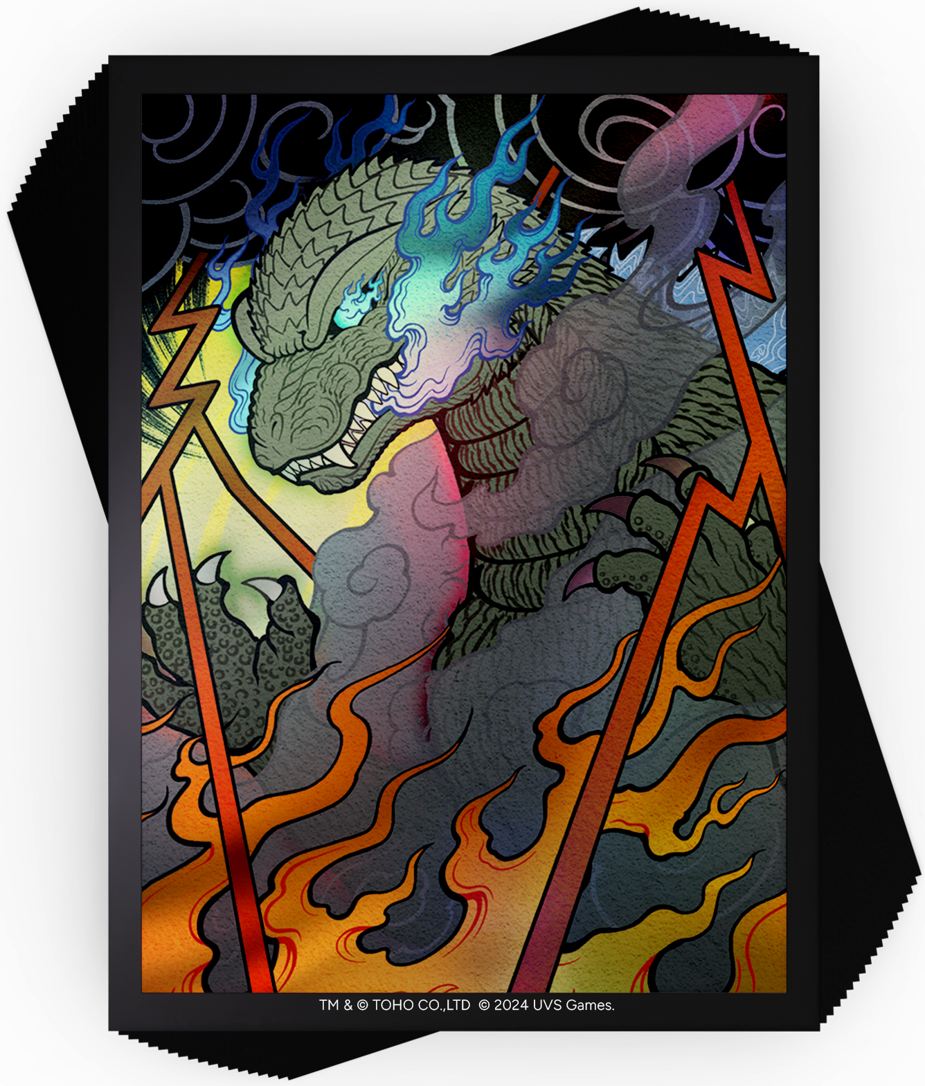 UniVersus: Holofoil Art Sleeves - "Godzilla" Godzilla 100Ct Card Sleeves UniVersus