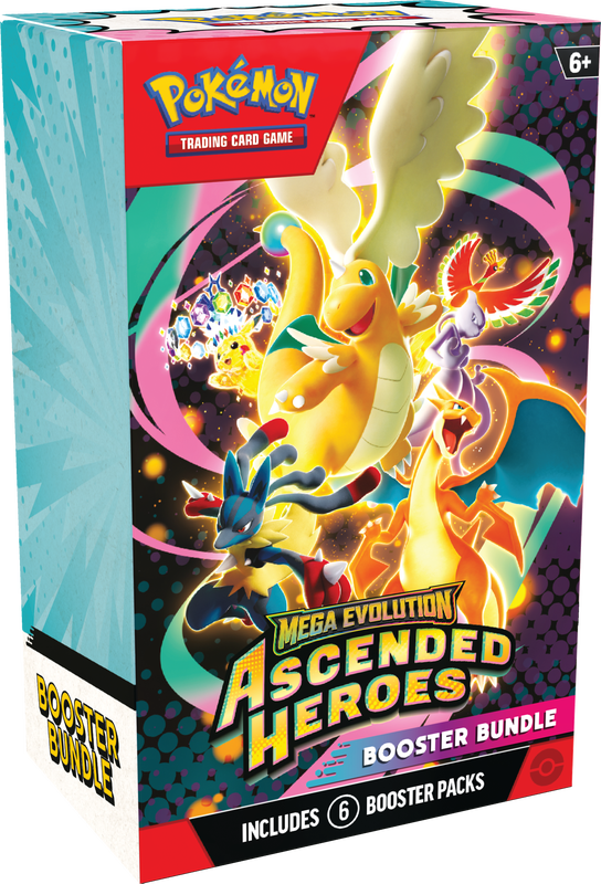 Pokémon Mega Evolution: Ascended Heroes - Booster Bundle (Limit 1 - In-Store Pickup Only) Pokemon Sealed Pokémon