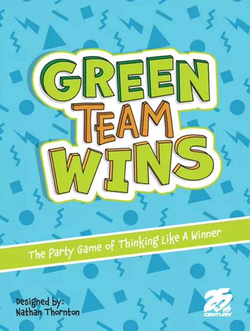 Green Team Wins Board Games 25th Century Games