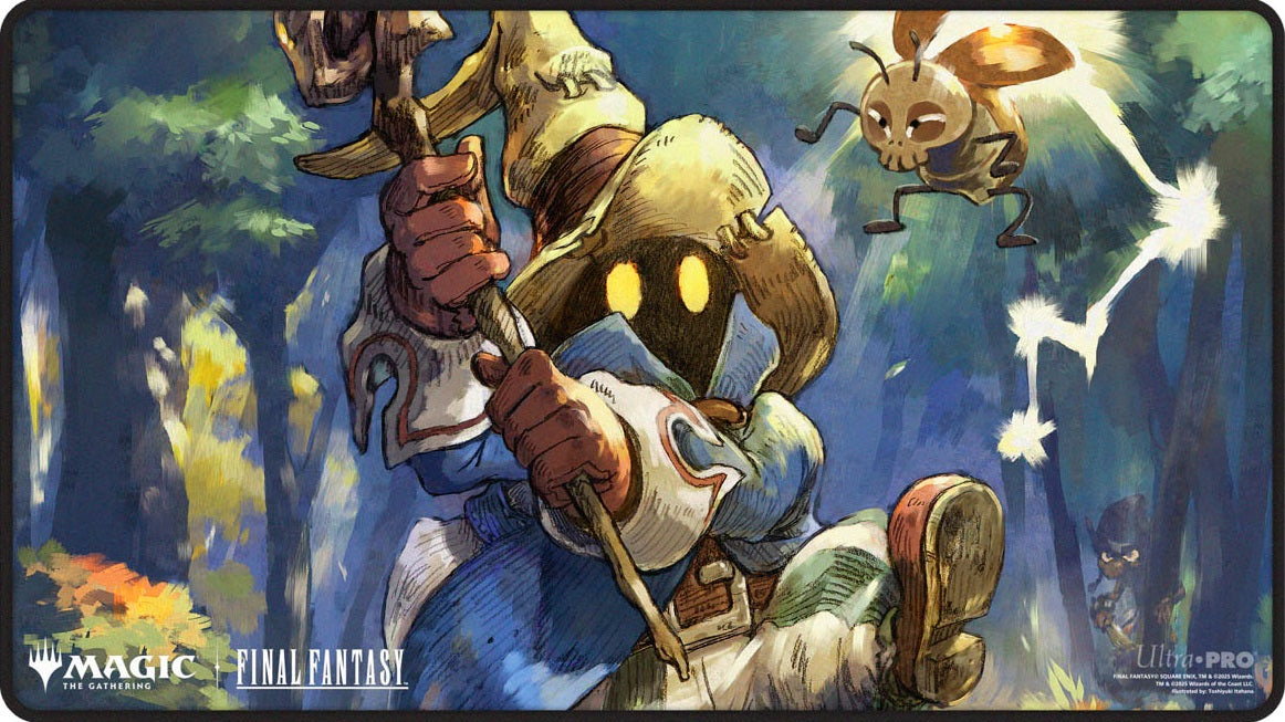 final fantasy mtg mat Ultra Pro: Black Stitched Playmat Deck:Counter Blitz - Final Fantasy X Trading Card Game (TCG) strategies unfold Gaston, Egotistical Bully