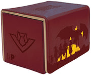 Ultra Pro: Alcove Edge 100+ - "Set Symbol and Gang Silhouette" MTG Outlaws of Thunder Junction Deck Boxes & Storage Ultra Pro