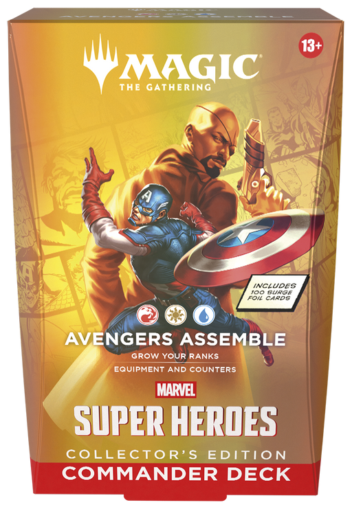 MTG Marvel Super Heroes - Commander Deck (Avengers Assemble) (Collector's Edition) MTG Sealed Magic: The Gathering