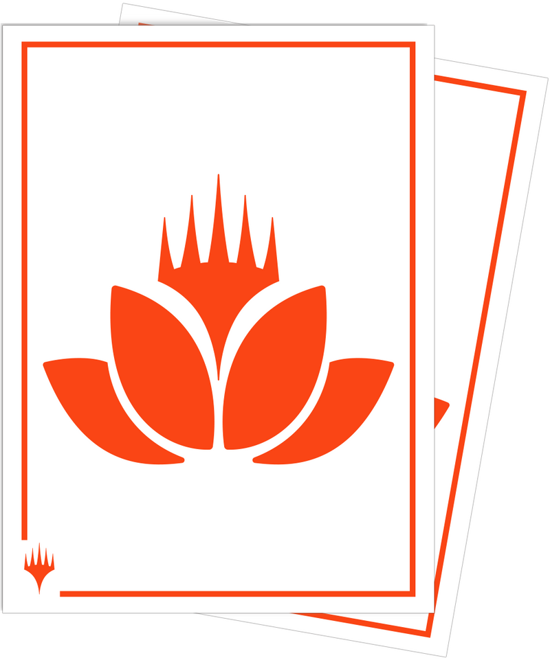 Ultra Pro: Apex Sleeves - "Lotus" MTG Mana 8 105ct Card Sleeves Ultra Pro