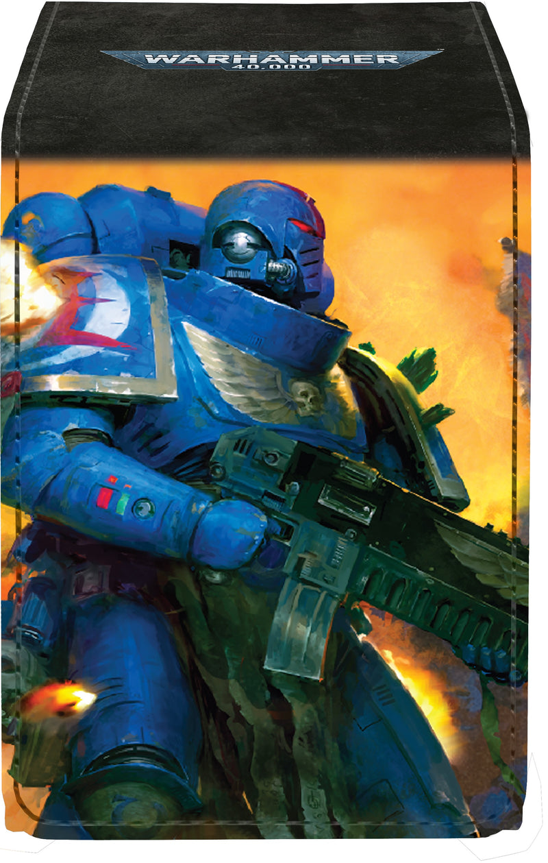 Ultra Pro: Alcove Flip 100+ - "Space Marines Adeptus Astartes" Warhammer 40k Deck Boxes & Storage Ultra Pro