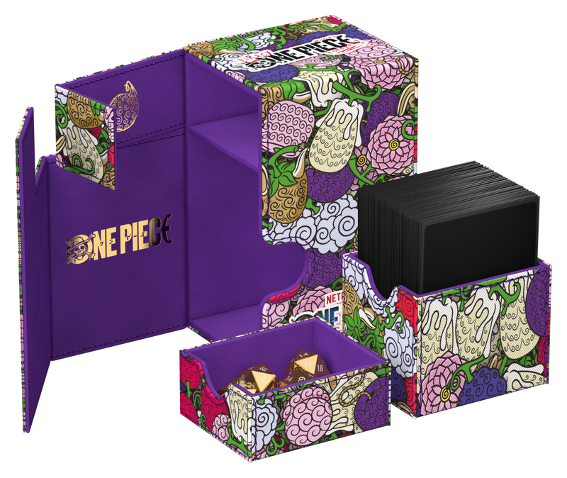 Ultimate Guard: Flip'N'Tray Deck Case 80+ - "Devilfruits" One Piece Deck Boxes & Storage Ultimate Guard