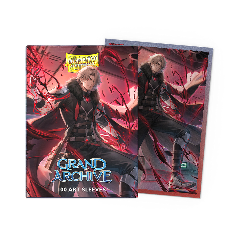 Dragon Shield: Dual Matte Art Sleeves - "Dante, Hemomancer" Grand Archive 100Ct Card Sleeves Dragon Shield