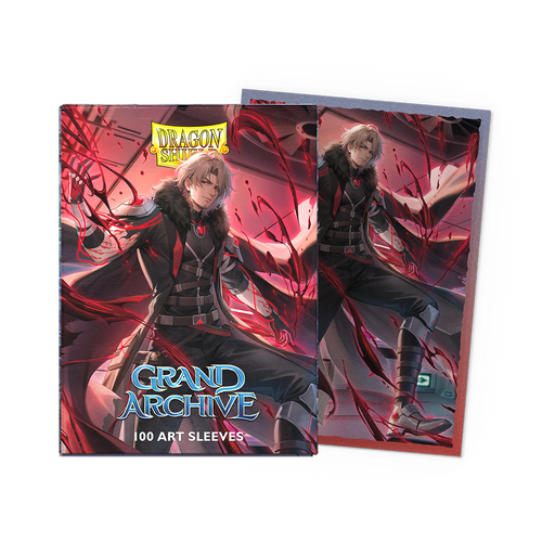 Dragon Shield: Dual Matte Art Sleeves - "Dante, Hemomancer" Grand Archive 100Ct Card Sleeves Dragon Shield