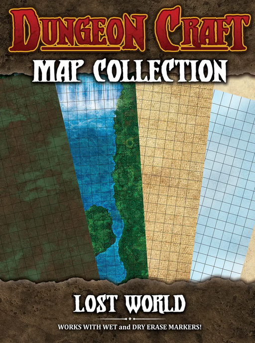 Dungeon Craft: Map Collection - Lost World Tabletop RPGs 1985 Games