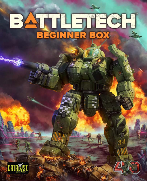 BattleTech: Beginner Box 40th Anniversary BattleTech Catalyst Game Labs   