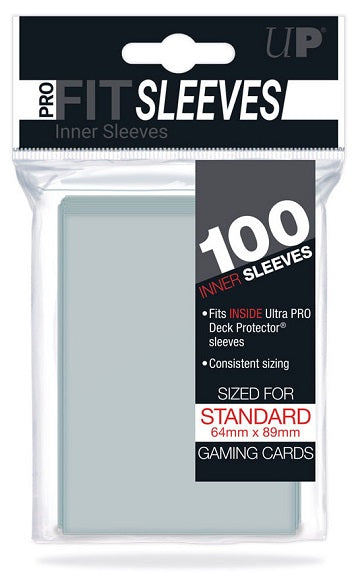 Ultra Pro: Pro-Fit Inner Sleeves 100Ct Card Sleeves Ultra Pro
